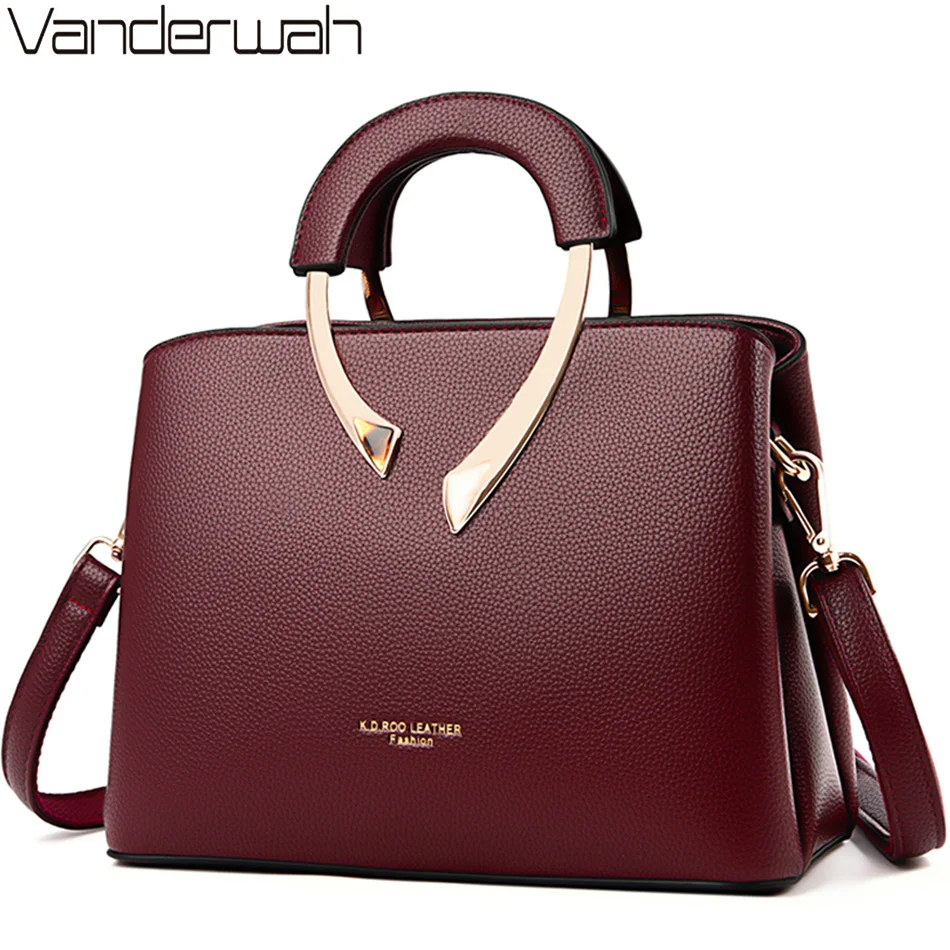 Luxury Bags Storage - GENUINE VANDERWAH Borsa casual in pelle