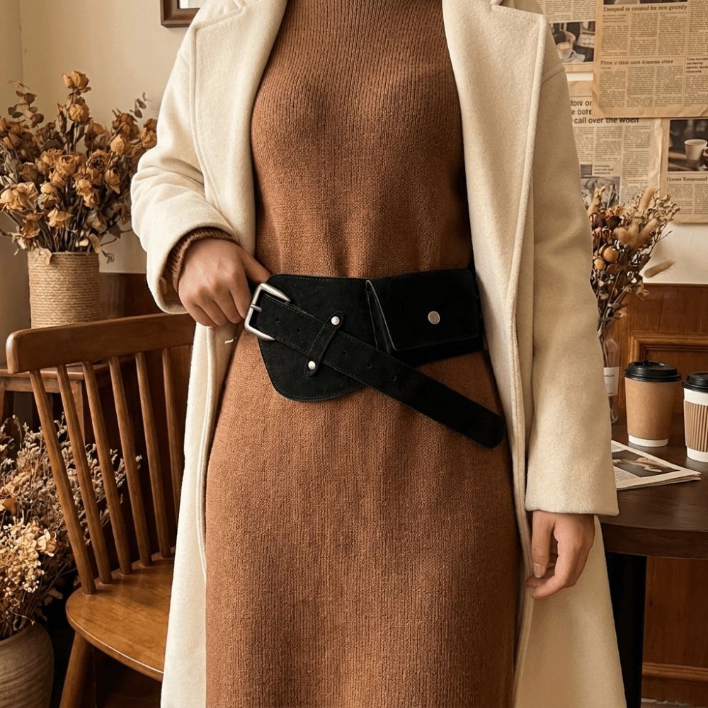 Cintura Larga in Stile Western - Belt Bag Leather Wide recensione e prezzo