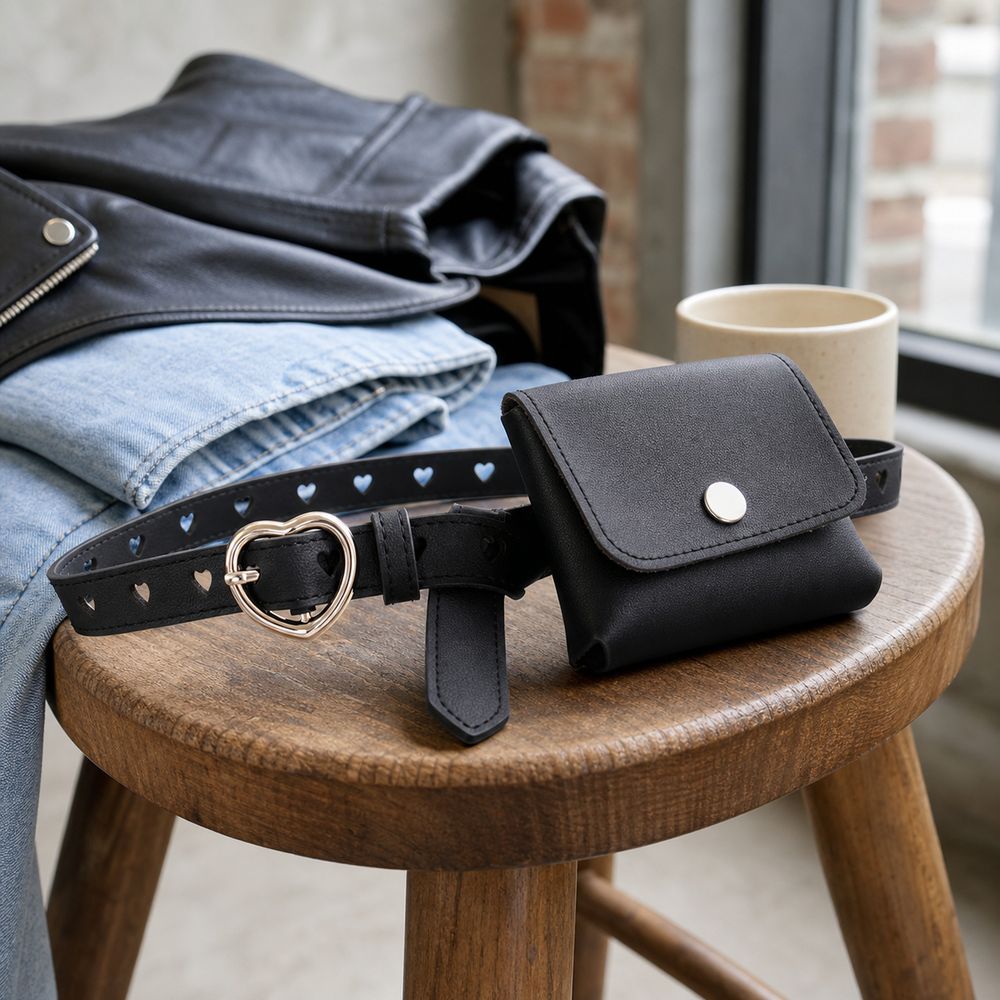 Borsa da Cintura in Pelle PU p - Belt Bag Leather Wide recensione e prezzo