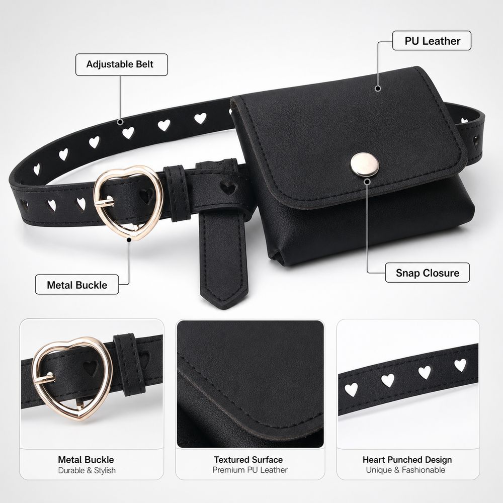 Nuova Borsa da Cintura in Pell - Belt Bag Leather Wide recensione e prezzo