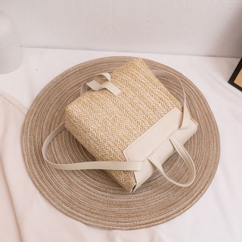 Zaino in Pelle PU e Paglia dal - Luxury Bags Vintage recensione e prezzo