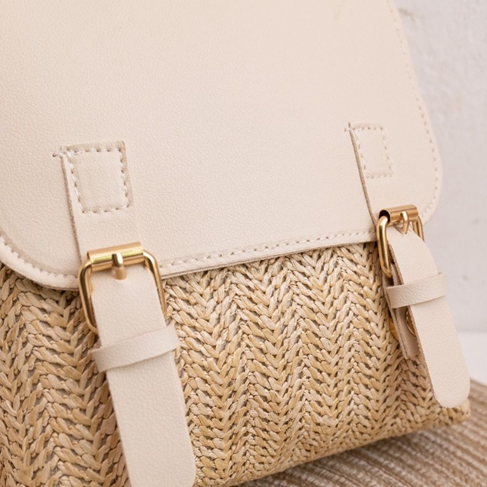 Zaino in Pelle PU e Paglia dal - Luxury Bags Vintage recensione e prezzo