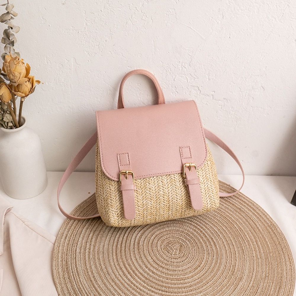 Zaino in Pelle PU e Paglia dal - Luxury Bags Vintage recensione e prezzo